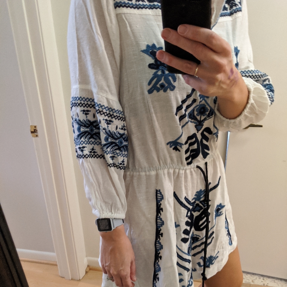 Free People Linen cover up or dress